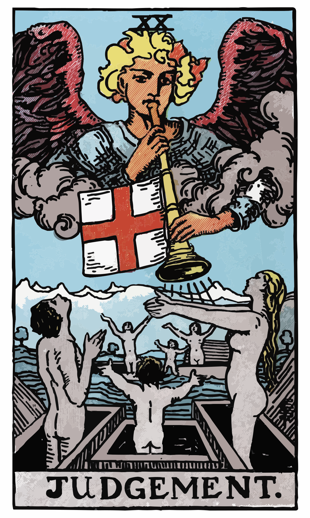 Lá bài Tarot Judgement - Phán Xét: Biểu tượng học và ý nghĩa chuyên sâu