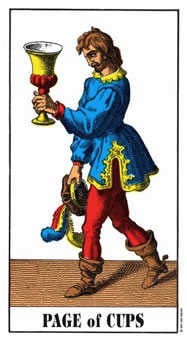 Lá bài Tarot Page of Cups (Thị Vệ Cốc) - Biểu tượng học và ý nghĩa chuyên sâu