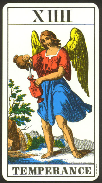 Lá bài Tarot Temperance - Tiết Chế: Biểu tượng học và ý nghĩa chuyên sâu
