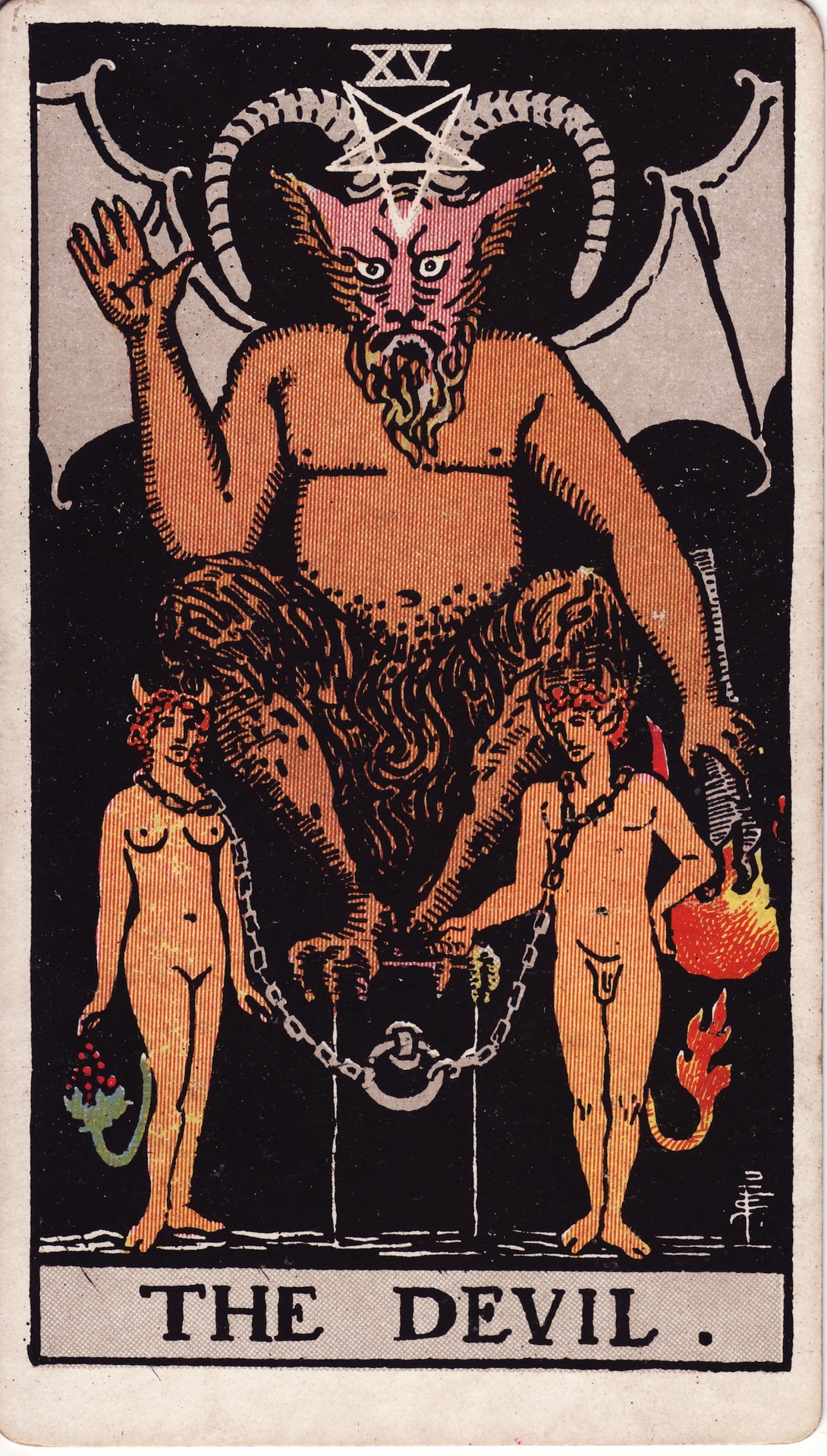 Lá bài Tarot The Devil - Quỷ Dữ: Biểu tượng học và ý nghĩa chuyên sâu